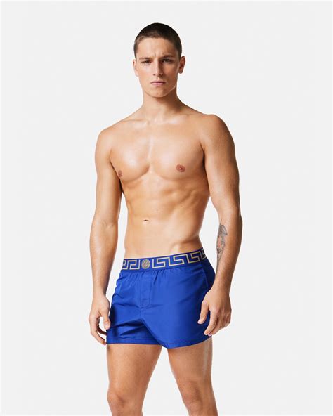 men versace swim trunks|versace men's beachwear.